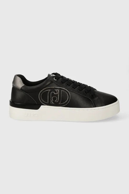 SILVIA 93 - SNEAKER CALF LEATHER/METALLI 