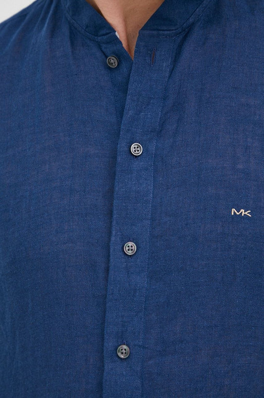 STANDUP LINEN SLIM SHIRT 