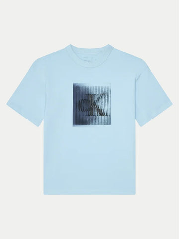 LARGE SHIFTED CK SS T-SHIRT 