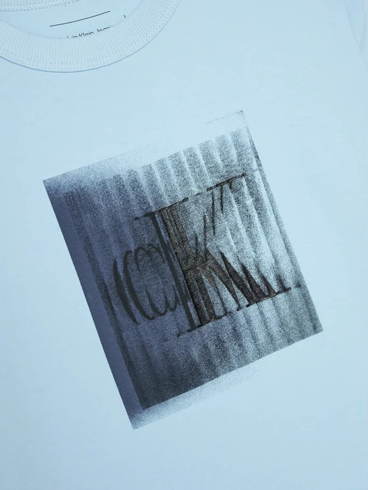 LARGE SHIFTED CK SS T-SHIRT 