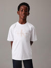 EMBOSSED CHECK MONO SS T-SHIRT 