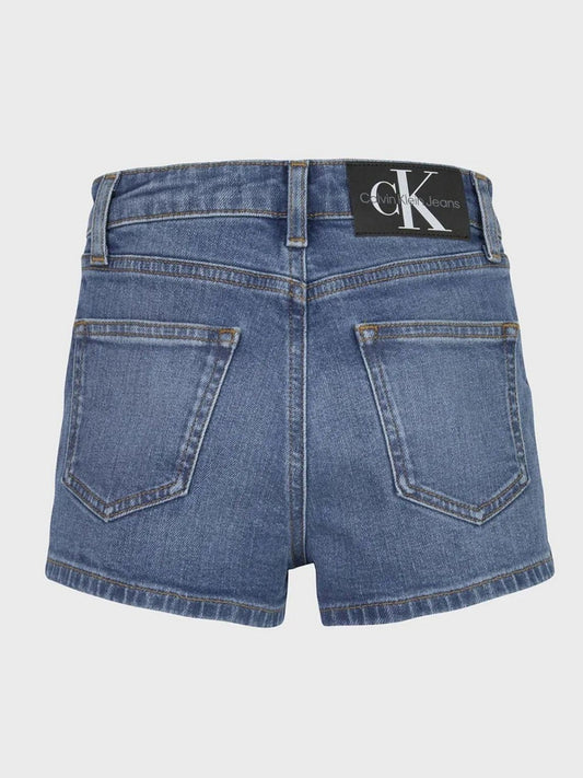 MID BLUE HR RELAXED SHORTS 