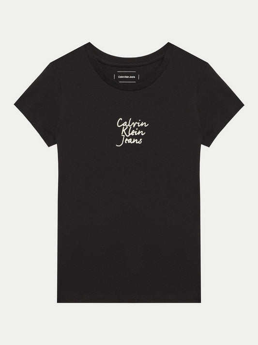 HANDWRITING LOGO SS SLIM T-SHI 
