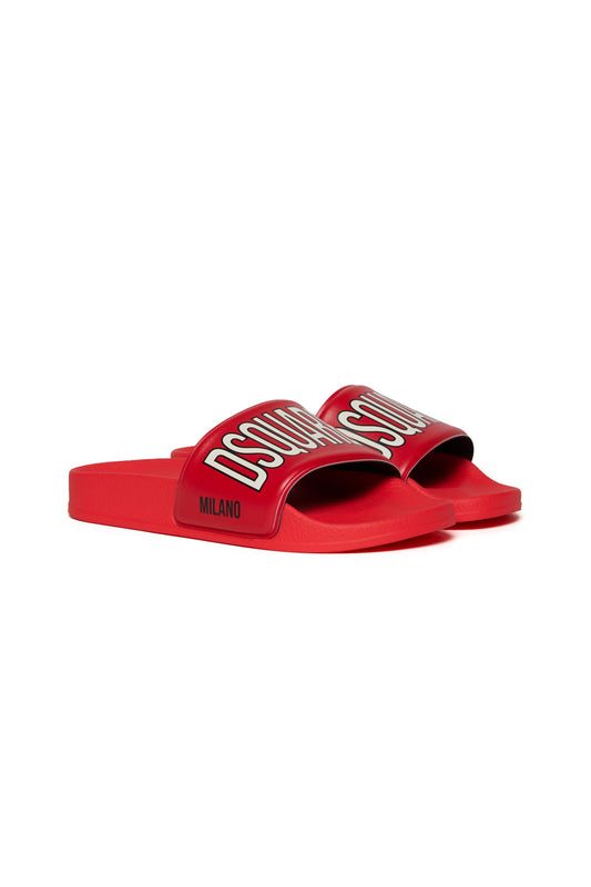 SANDALS DSQUARED2 KID SLIDE 12 SANDALS 