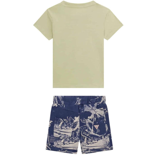 SET SS T-SHIRT+ACTIVE SHORTS 