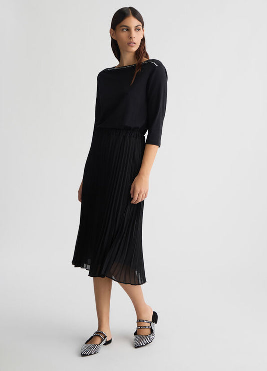 ABITO JERSEY E GEORGETTE 