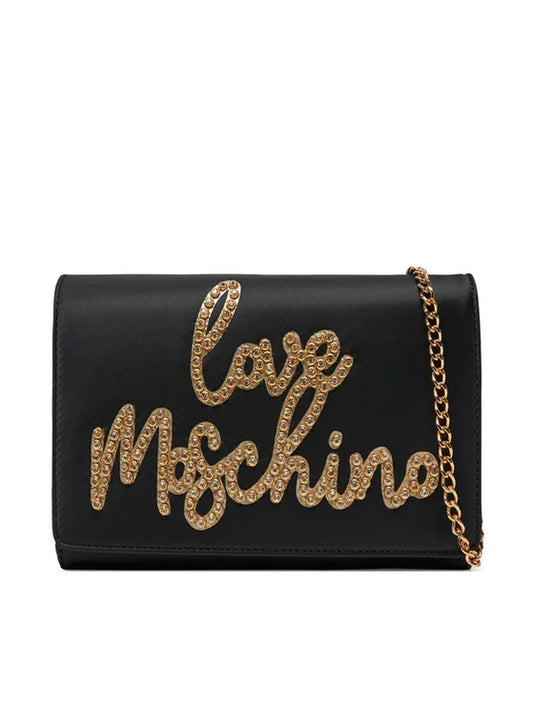 BORSA SATIN NERO+ PRINT 
