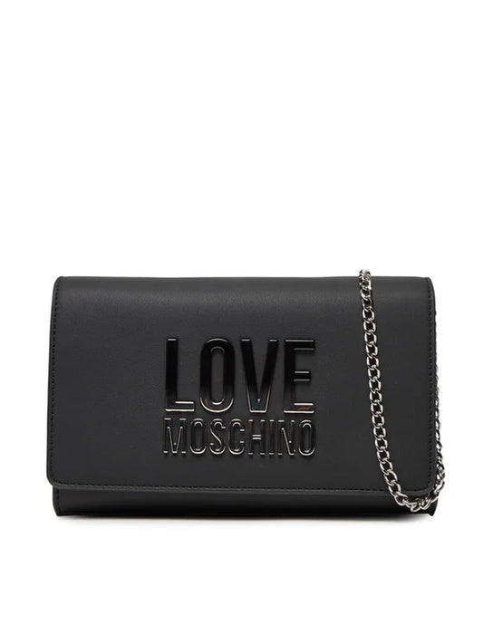 BORSA PU GRS NERO+GALV.NIKEL 