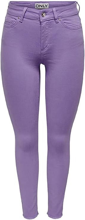 ONLBLUSH MID SK ANK RAW COL PNT 