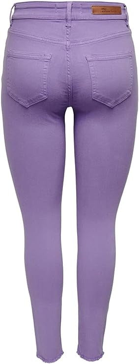 ONLBLUSH MID SK ANK RAW COL PNT 