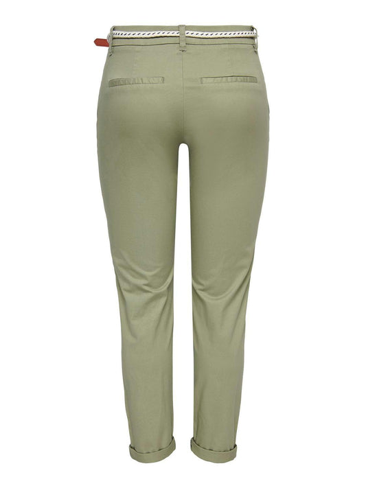 ONLBIANA MW COTTON BELT CHINO PNT NOOS 