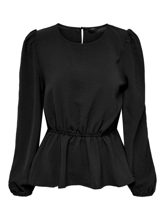 ONLMETTE DAR L/S O-NECK TOP NOOS WVN 