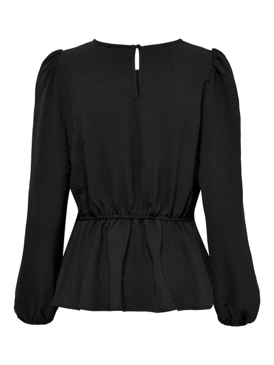 ONLMETTE DAR L/S O-NECK TOP NOOS WVN 