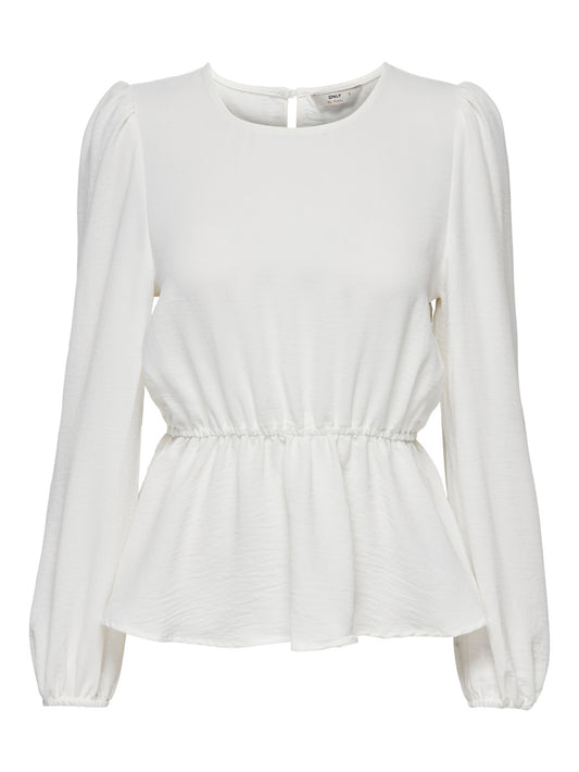 ONLMETTE DAR L/S O-NECK TOP NOOS WVN 