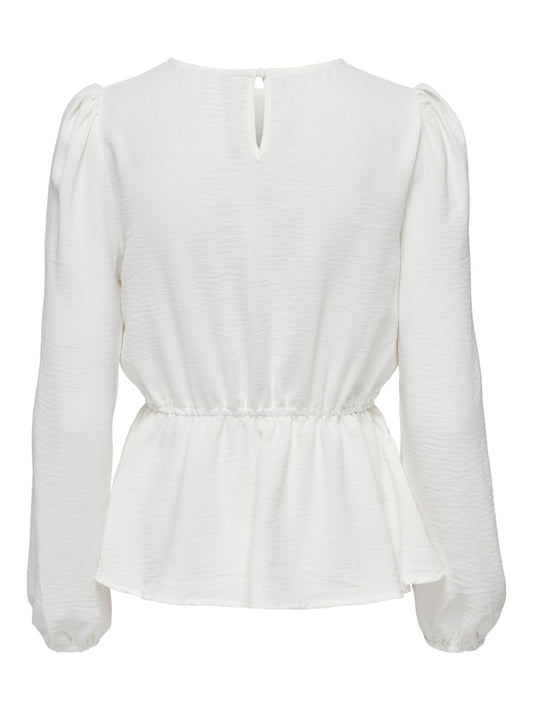 ONLMETTE DAR L/S O-NECK TOP NOOS WVN 