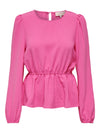 ONLMETTE DAR L/S O-NECK TOP NOOS WVN 