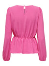 ONLMETTE DAR L/S O-NECK TOP NOOS WVN 