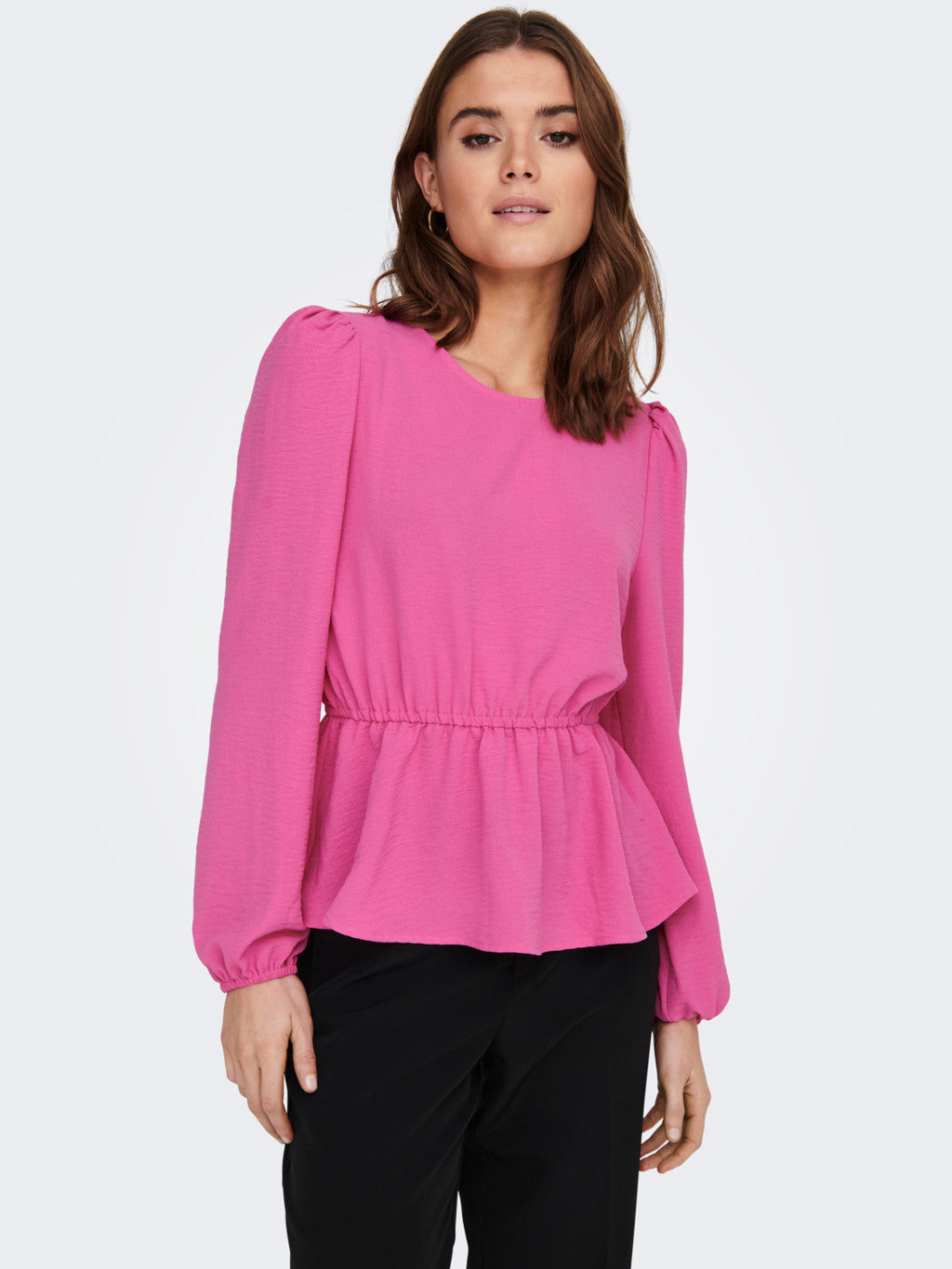 ONLMETTE DAR L/S O-NECK TOP NOOS WVN 