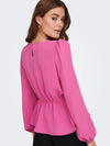 ONLMETTE DAR L/S O-NECK TOP NOOS WVN 
