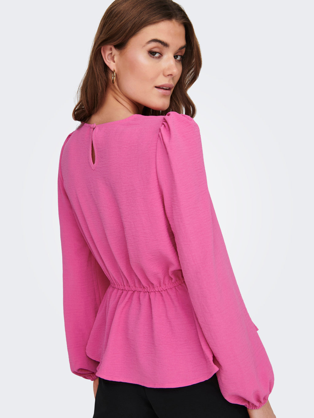 ONLMETTE DAR L/S O-NECK TOP NOOS WVN 