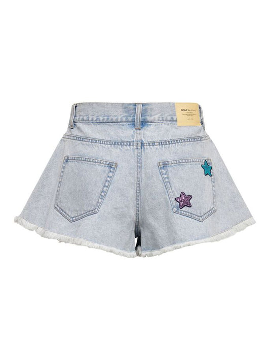 ONLCHIARA WAVE RAW STAR SHORTS DNM GOU 