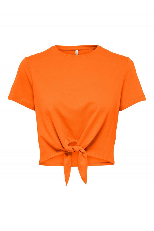 ONLMAY S/S SHORT KNOT TOP BOX JRS 
