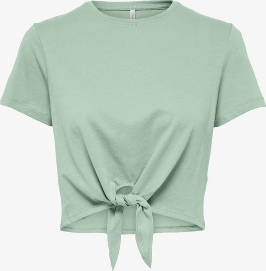 ONLMAY S/S SHORT KNOT TOP BOX JRS 
