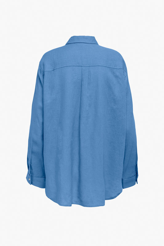 ONLTOKYO L/S LINEN BLEND SHIRT PNT NOOS 