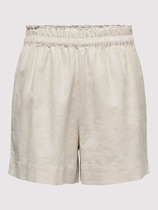 ONLTOKYO HW LINEN BLEND SHORTS PNT NOOS 