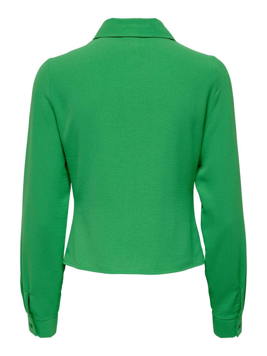 ONLMETTE LS WRINKLE TOP WVN 