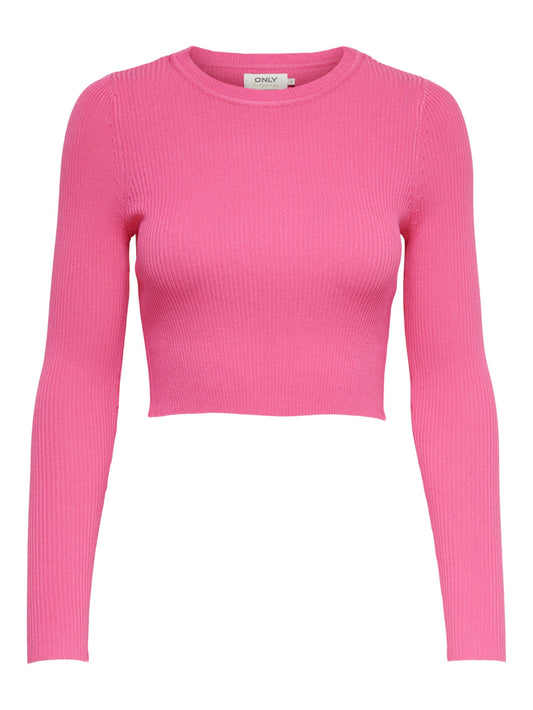 ONLMEDDI LS PEEK A BOO O-NECK CC KNT 