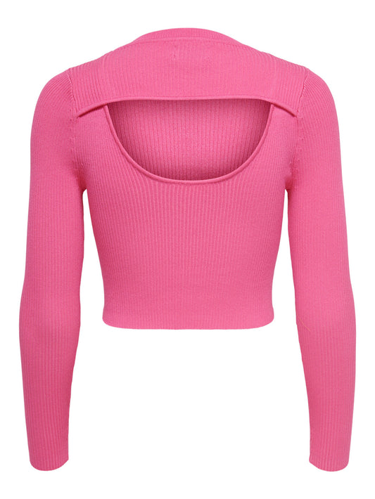 ONLMEDDI LS PEEK A BOO O-NECK CC KNT 