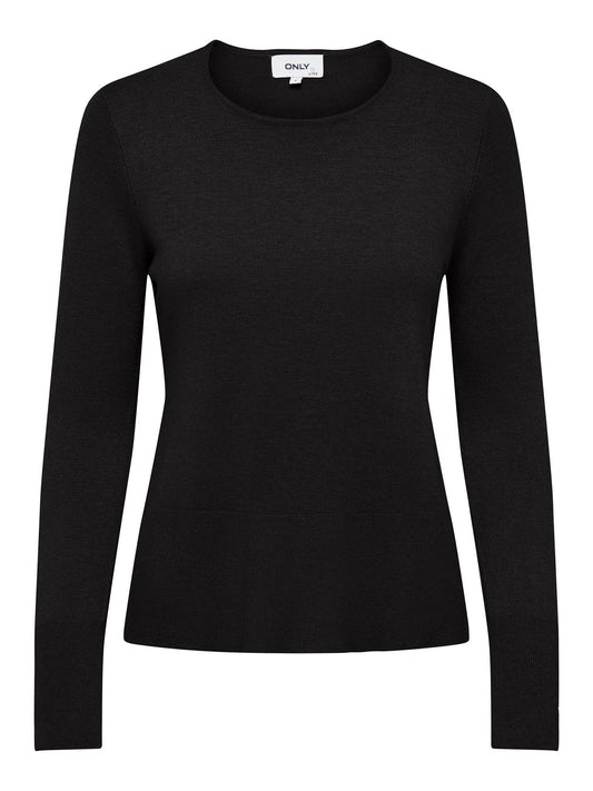 ONLJULIE LS LIFE LOOSE O-NECK CC KNT 