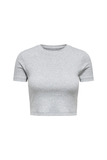 ONLBETTY S/S O-NECK SHORT TOP CC JRS 