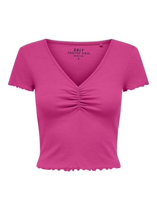 ONLBETTY S/S V-NECK TOP CC JRS 