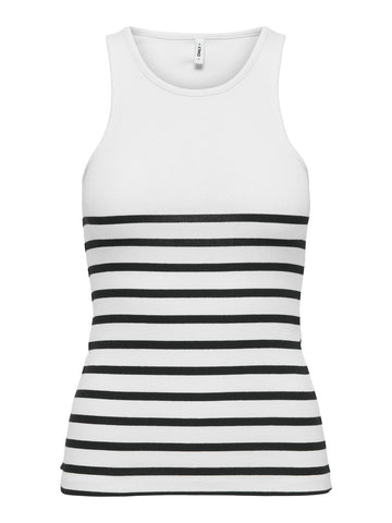 ONLKENYA RIB STRIPE TANK TOP JRS NOOS 