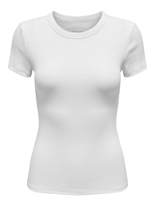 ONLEASY S/S O-NECK TOP BOX JRS 