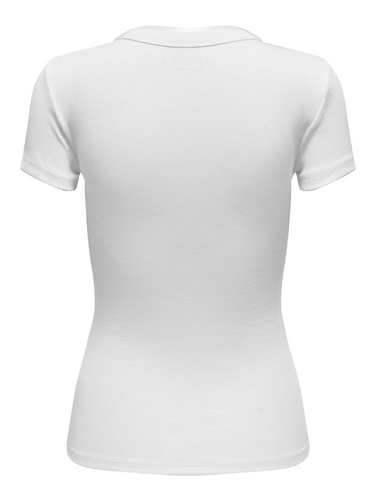 ONLEASY S/S O-NECK TOP BOX JRS 