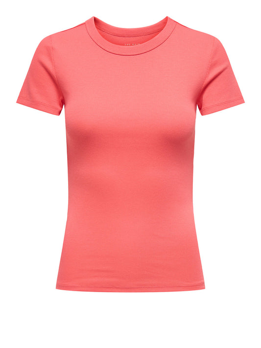 ONLEASY S/S O-NECK TOP BOX JRS 