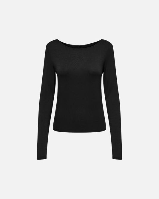 ONLFELINA L/S TIGHT BOATNECK TOP JRS 