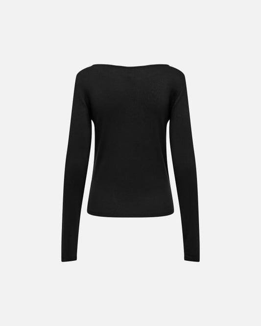 ONLFELINA L/S TIGHT BOATNECK TOP JRS 