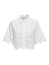 ONLMINA LIFE SS BOXY SHIRT WVN 