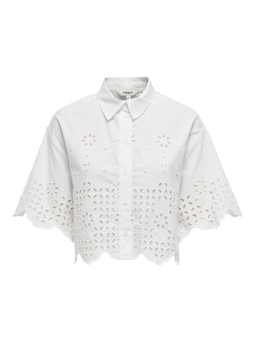 ONLMINA LIFE SS BOXY SHIRT WVN 