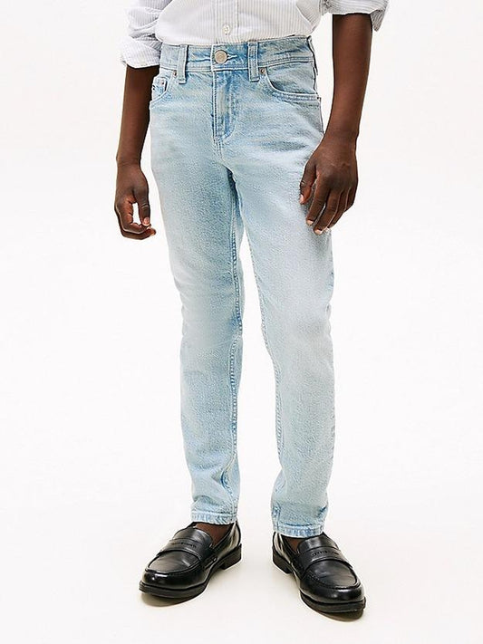 SCANTON Y SLIM FIT BLEACH JEAN 