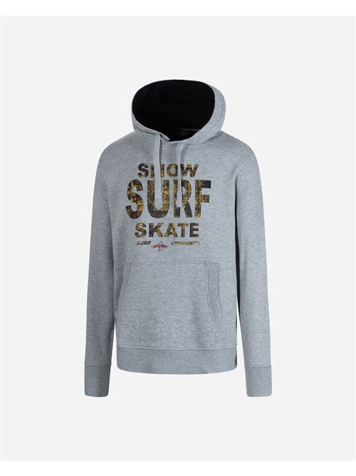 HOODIE  SURF SKATE SNOW BEAR | BM272W23/GM03