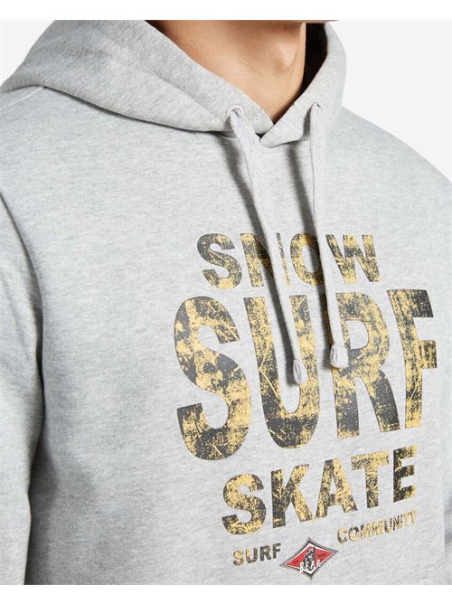 HOODIE  SURF SKATE SNOW BEAR | BM272W23/GM03