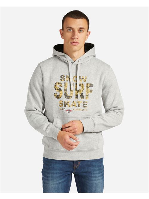 HOODIE  SURF SKATE SNOW BEAR | BM272W23/GM03