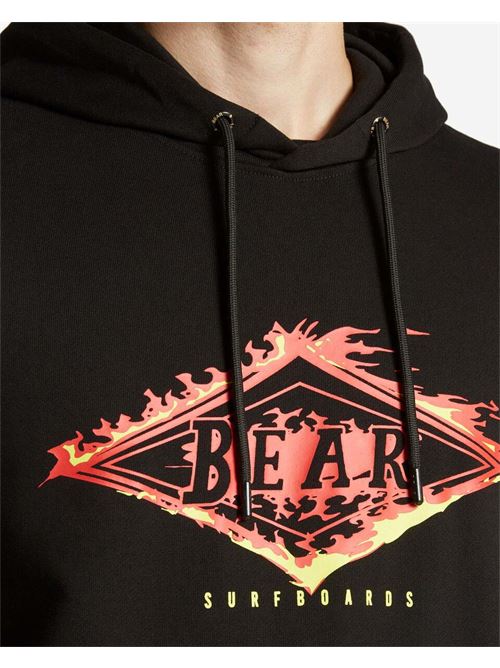 HOODIE FLAME LOGO BEAR | BM273W23/050