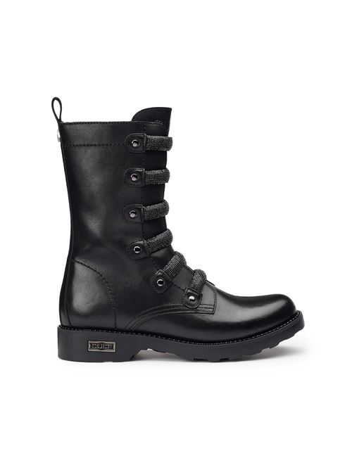 ZEPPELIN 3936 BOOT W LEATHER SUEDE CULT | CLW393600/NERO