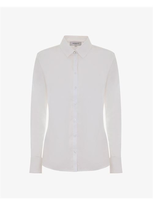 CAMICIA POPELINE MARKUP | MW23000/LATTE